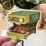 New Coffee Shop in Town Sticker