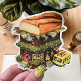 Breakfast Sandwich Club Sticker