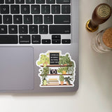 I Spend All My Money on Things I Don't Need Sticker