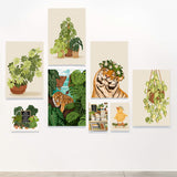 Hanging Plant Art Print