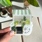 beleaf in yourseld clear sticker
