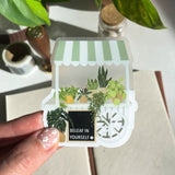 beleaf in yourseld clear sticker