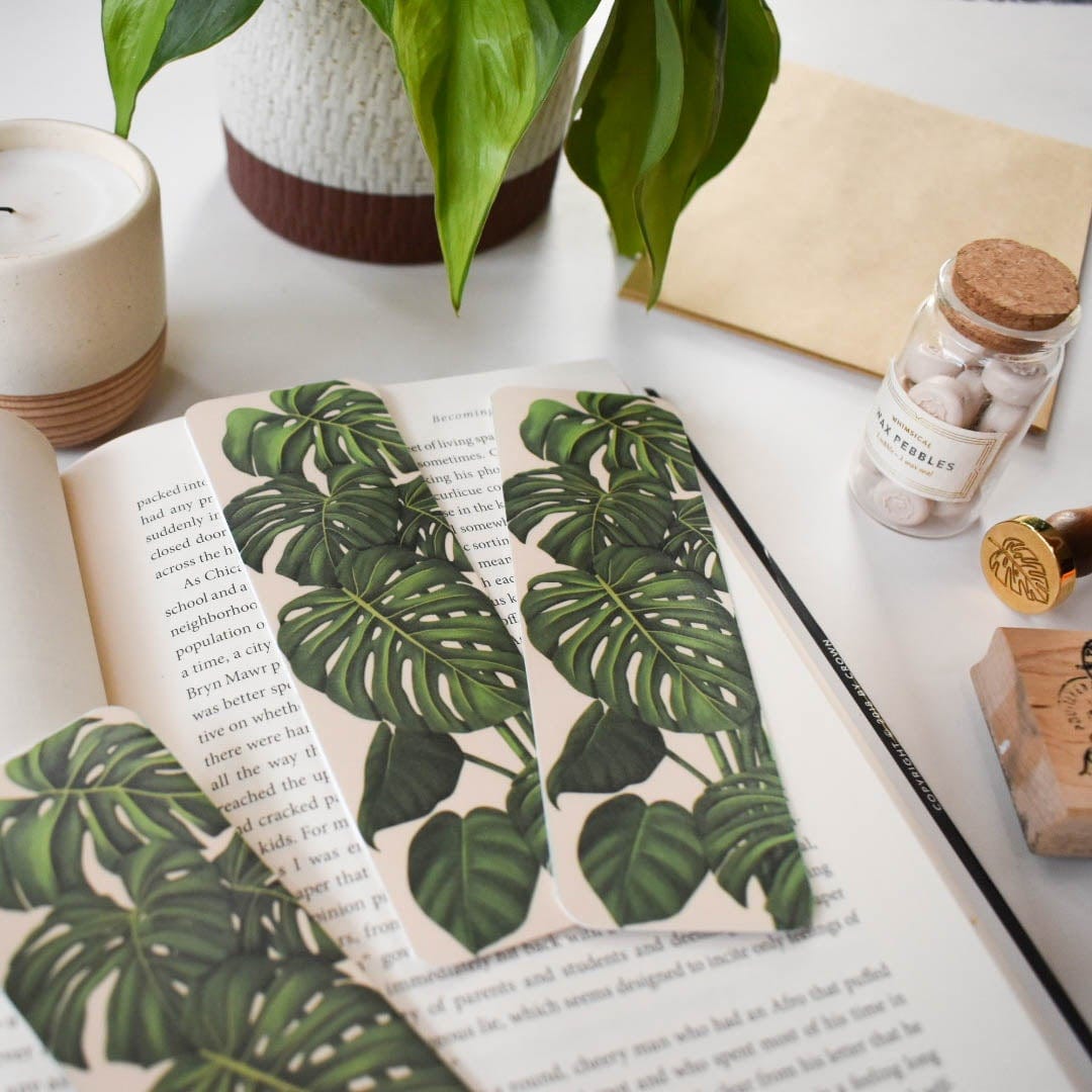 monstera deliciosa bullet journal Monstera Deliciosa Bookmark