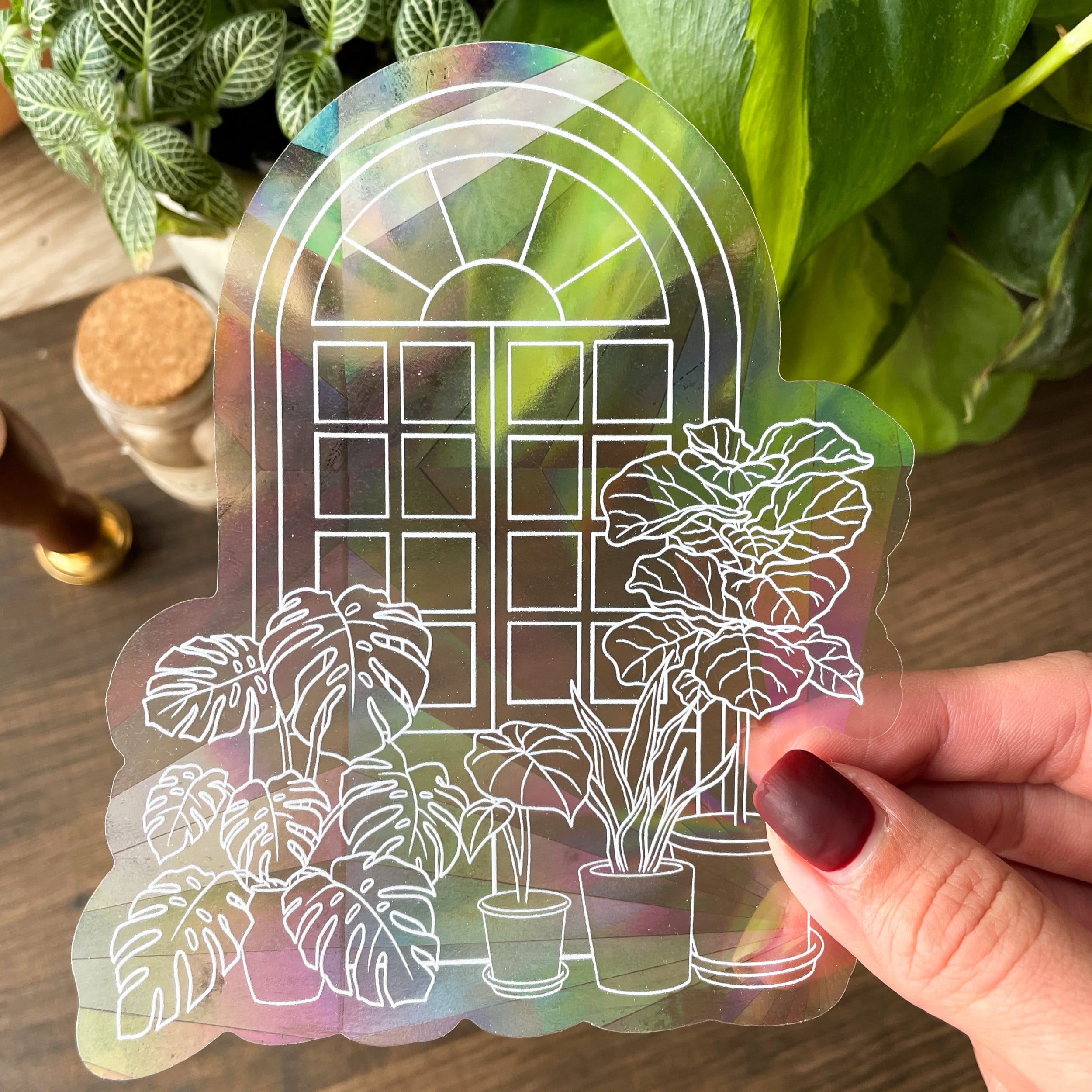 the door suncatcher
