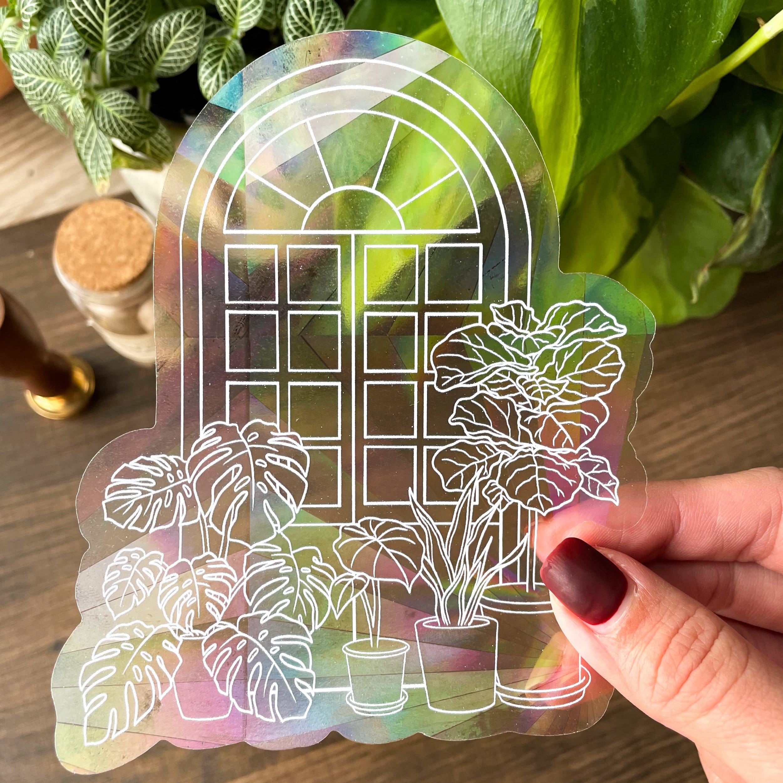 suncatcher window decal