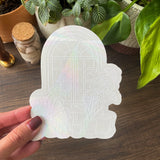 suncatcher with backing