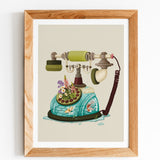 Vintage Phone Art Print