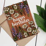 Greeting cards happy birthday