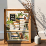 I Spend All My Money On Books Art Print