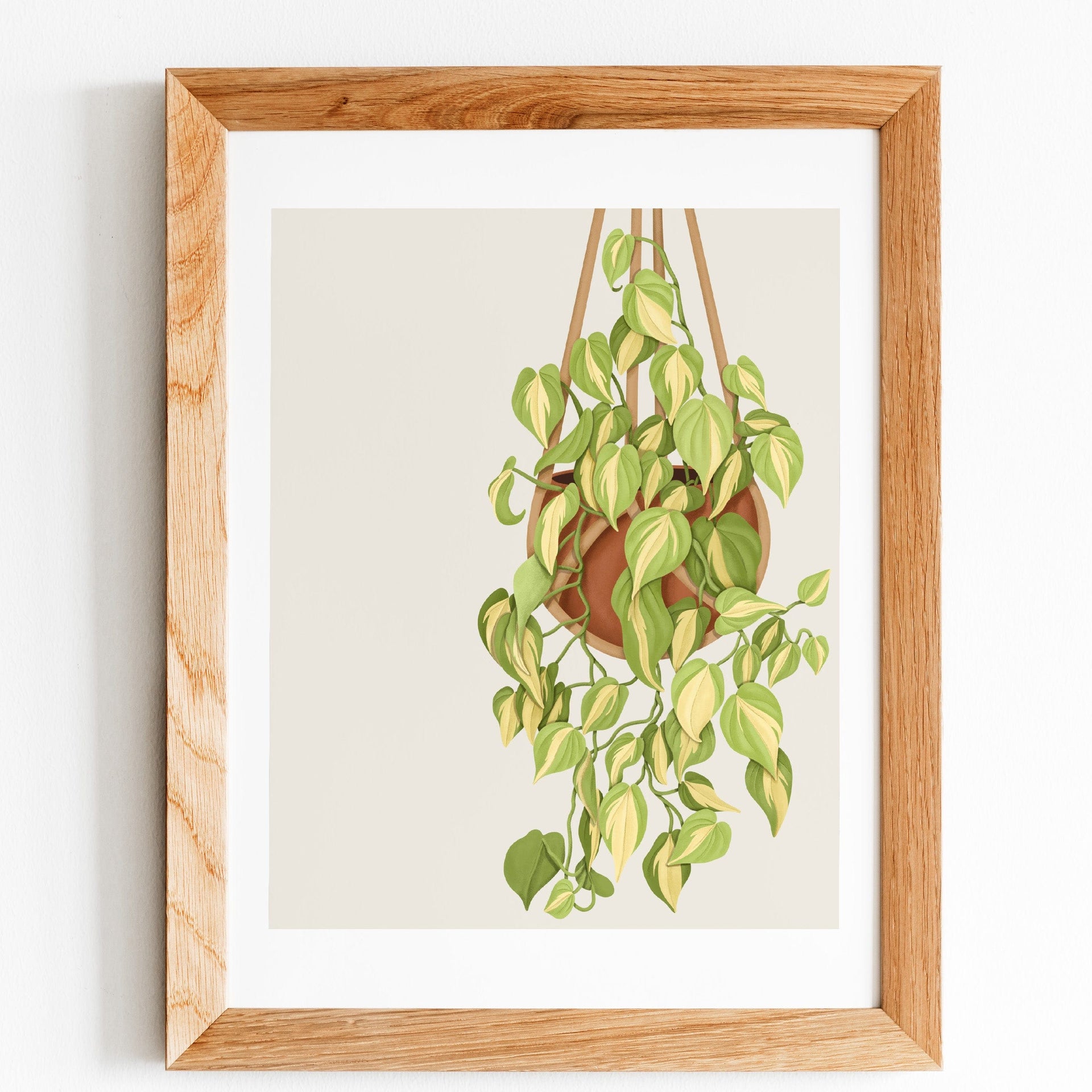 Hanging Plant Art Print – LINH T VO