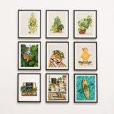 Planty Trio Art Print