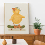 duck art print poster wall gallery